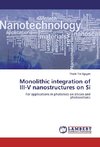 Monolithic integration of III-V nanostructures on Si