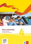 Tous ensemble 4. Cahier d'activités mit MP3-CD und Vokabeltrainer. Ausgabe 2013