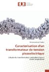 Caracterisation d'un transformateur de tension piezoelectrique