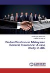 De-tariffication in Malaysian General Insurance: A case study in AIG
