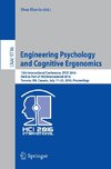 Engineering Psychology and Cognitive Ergonomics