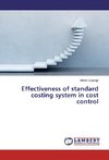 Effectiveness of standard costing system in cost control