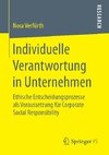 Individuelle Verantwortung in Unternehmen