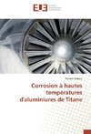 Corrosion à hautes températures d'aluminiures de Titane