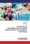 Synthesis of Doped/Undoped Cobalt Nanoparticles via Biogenic Technique