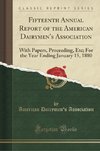 Association, A: Fifteenth Annual Report of the American Dair