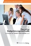 Operative Budgetierungsmethodik
