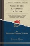 Jackson, B: Guide to the Literature of Botany