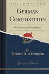 Carrington, H: German Composition