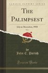 Parish, J: Palimpsest, Vol. 1