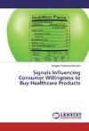 Signals Influencing Consumer Willingness to Buy Healthcare Products