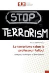 Le terrorisme selon le professeur Falloul