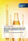 Synthesis charactorisation and magnetic applications of nano ferrites