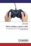 What makes a game sell?
