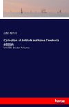 Collection of Britisch authores Tauchnitz edition