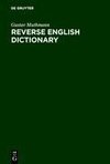 Reverse English Dictionary