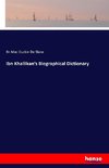 Ibn Khallikan's Biographical Dictionary