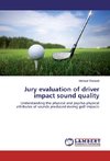 Jury evaluation of driver impact sound quality