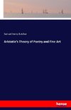 Aristotle's Theory of Poetry and Fine Art