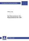 Die österreichische EU-Ratspräsidentschaft 1998