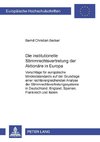 Die institutionelle Stimmrechtsvertretung der Aktionäre in Europa
