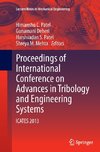 Proceedings of International Conference on Advances in Tribology and Engineering Systems