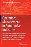 Operations Management in Automotive Industries