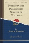 Nicholson, F: Notes on the Palaearctic Species of Coaltits (