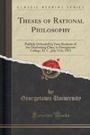 University, G: Theses of Rational Philosophy