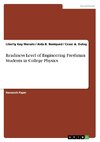 Readiness Level of Engineering Freshman Students in College Physics