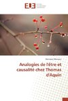 Analogies de l'être et causalité chez Thomas d'Aquin