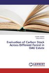 Evaluation of Carbon Stock Across Different Forest in OAU Estate