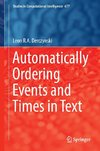 Automatically Ordering Events and Times in Text