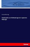 Enzyklopädie und Methodologie der englischen Philologie