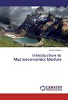 Introduction to Macroeconomics Module
