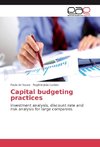 Capital budgeting practices