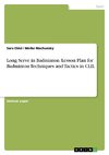Long Serve in Badminton. Lesson Plan for Badminton Techniques and Tactics in CLIL