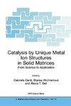 Catalysis by Unique Metal Ion Structures in Solid Matrices