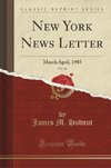 Hudnut, J: New York News Letter, Vol. 36