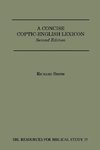 A Concise Coptic-English Lexicon