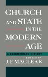 Church and State in the Modern Age