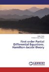 First order Partial Differential Equations. Hamilton-Jacobi theory
