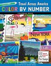 Color by Number Travel Across America Coloring Book - Print-On-Demand-Edition