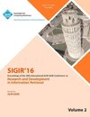 SIGIR 2016  Volume 2