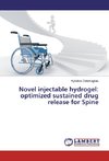 Novel injectable hydrogel: optimized sustained drug release for Spine
