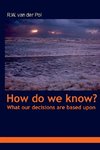 How do we know? What our beliefs are based upon