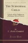 Campbell, C: Subnormal Child