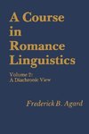 A Course in Romance Linguistics