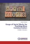 Usage of Social Media for Teaching Mass Communication