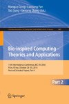 Bio-inspired Computing - Theories and Applications